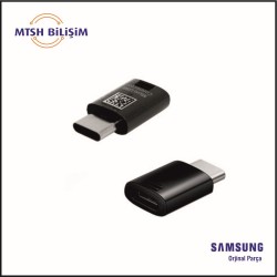 SAMSUNG USB TYPE-C - MİKRO USB ADAPTÖRÜ, EE-UN930, SİYAH (GH98-41290A)