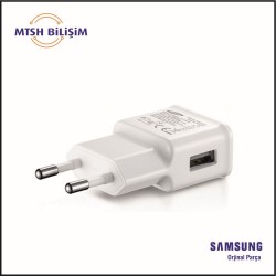 SAMSUNG USB ŞARJ CİHAZI, ETA0U83EWE, BEYAZ, 5.0V, 1.0A (GH44-02682A)