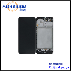 Samsung Galaxy M Serisi M22  (M225F) Orijinal Lcd (GH82-26866A) Siyah
