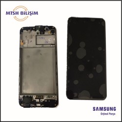 Samsung Galaxy M Serisi M31 (M315F) Orijinal Lcd  (GH82-22631A) Siyah