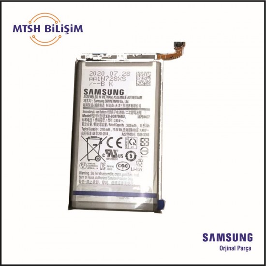 Samsung Galaxy S Serisi S10E (G970F) Orijinal Batarya (GH82-18825A) Samsung Galaxy S Serisi S10E (G970F) Orijinal Batarya (GH82-18825A)