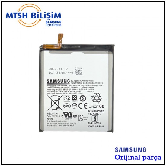Samsung Galaxy S Serisi S21 (SM-G991B) Orijinal Batarya (GH82-24537A)