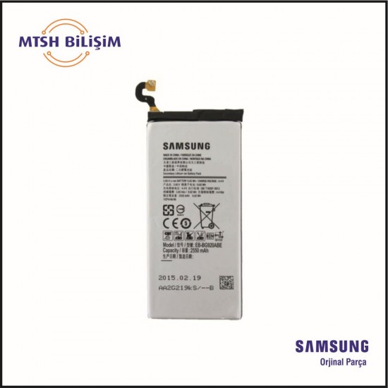 Samsung Galaxy S Serisi S6 (G920F) Orijinal Batarya (GH43-04413B)
