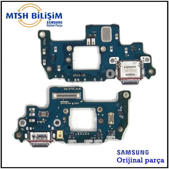 Samsung Galaxy S24FE serisi S721B (SM-S711B) Orijinal Şarj bordu GH96-15289A Samsung Galaxy S24FE serisi S721B (SM-S711B) Orijinal Şarj bordu GH96-15289A