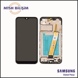 Samsung Galaxy A Serisi A01 (A015F) Orijinal Lcd (GH81-18209A) Siyah