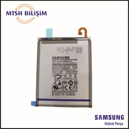 Samsung Galaxy A Serisi A10 (A105F)/M10 (M105F)/ A7 2018(A750F) Orijinal Batarya (GH82-18689A)