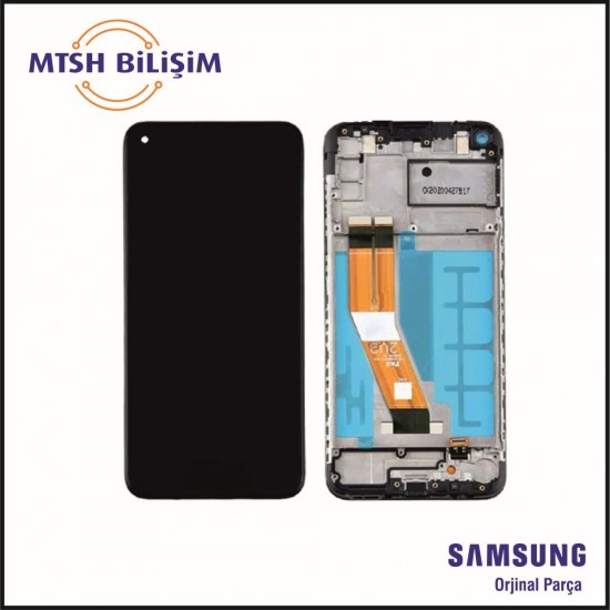 Samsung Galaxy A Serisi A12 (A125F) Orijinal Lcd (GH82-24491A) Siyah