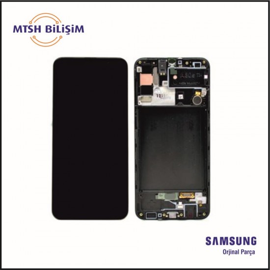 Samsung Galaxy A Serisi A30s (A307F) Orijinal Lcd (GH82-21329A) Siyah