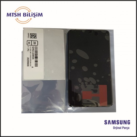 Samsung Galaxy A Serisi A31 (A315F) Orijinal Lcd  (GH82-22905A) Siyah
