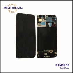 Samsung Galaxy A Serisi A50 (A505F) Orijinal Lcd (GH82-19714A) Siyah