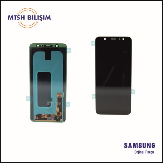 Samsung Galaxy A Serisi A6 Plus (A605F) Orijinal Lcd (GH97-21907A) Siyah