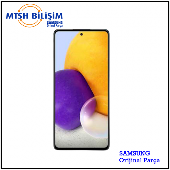 Samsung Galaxy A Serisi A72 (A725F) Orijinal Lcd (GH82-25624C) Siyah