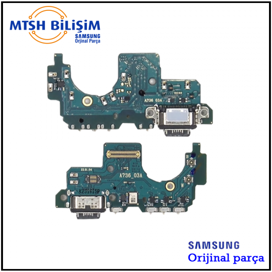 Samsung Galaxy A73 5G  (SM-A736F) USB Orjinal Şarj Bordu (GH96-15010A)