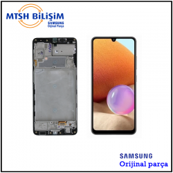 Samsung Galaxy A Serisi A22 (A225F) Orijinal Lcd (GH82-26047A) Siyah